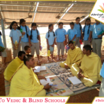 Vedic & Blind School Visit