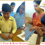 Vedic & Blind School Visit