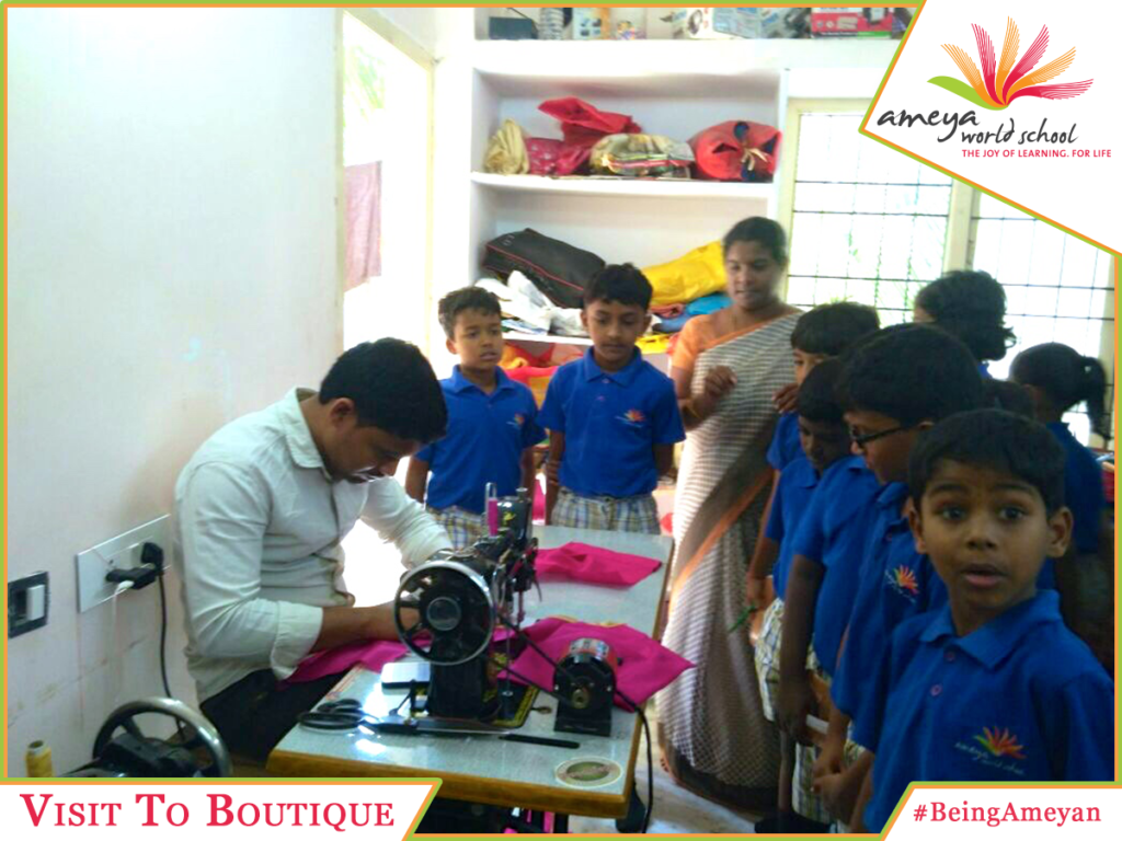 Boutique Visit by best primary school in Vizag