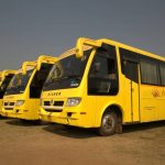 AC bus facility for top international schools in Vizag