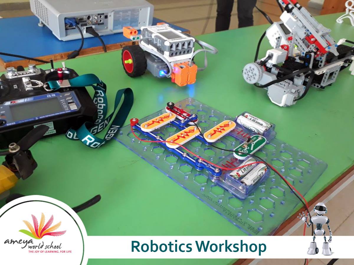 Robotics Workshop Ameya World School