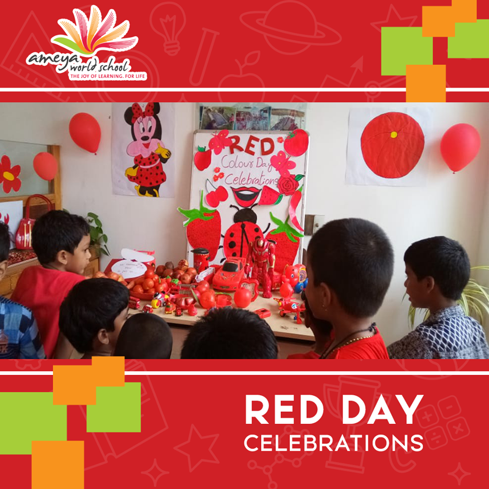 Red Day Celebrations Ameya World Schools